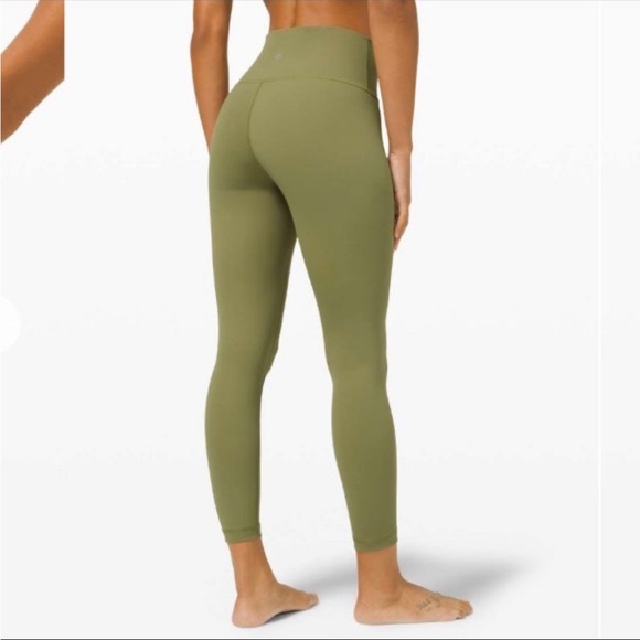 lululemon athletica Pants - Nwot Lululemon Wunder Under High-Rise Tight 25" *Full-On Luxtreme Bronze Green